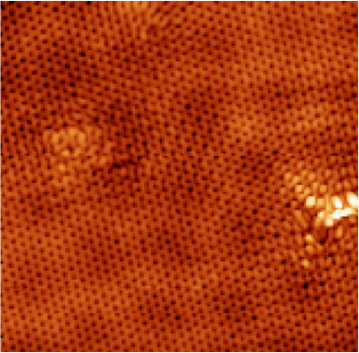 STM imaging of graphene